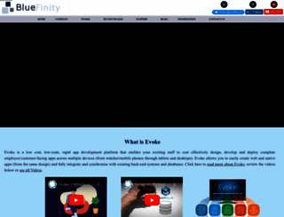 bluefinity.com screenshot