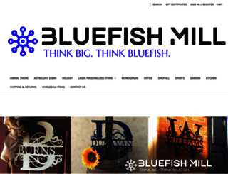 bluefishmill.com screenshot