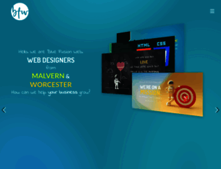 bluefusionweb.co.uk screenshot