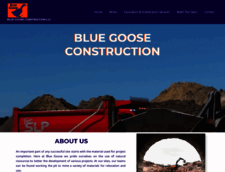bluegooseconstruction.com screenshot