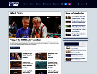 bluegrasstoday.com screenshot