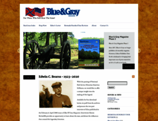 bluegraymagazine.com screenshot