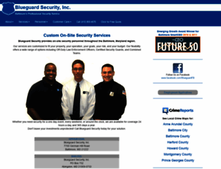 blueguardsecurity.com screenshot