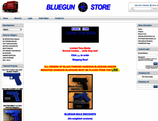 bluegunstore.com screenshot