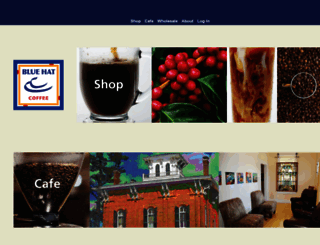 bluehatcoffee.com screenshot