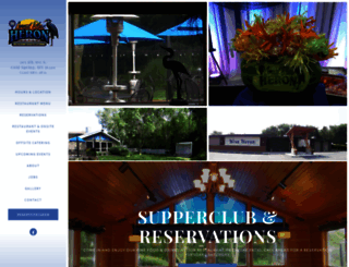 blueheronsupperclub.com screenshot