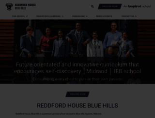 bluehills.reddford.co.za screenshot