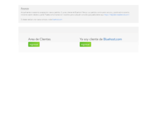 bluehost.mx screenshot