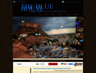 bluehousejodhpur.com screenshot