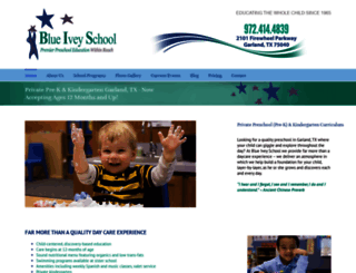 blueiveyschool.com screenshot