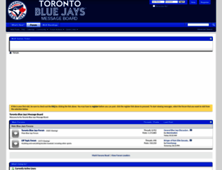 bluejaysmessageboard.com screenshot