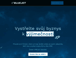 bluejet.cz screenshot