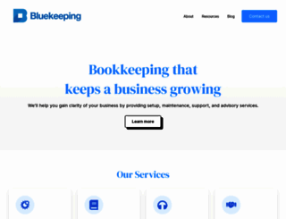 bluekeeping.com screenshot