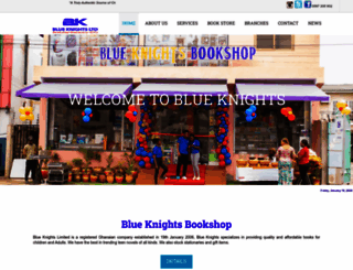 blueknightsbooks.com screenshot