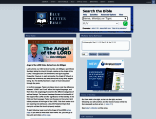 blueletter.com screenshot