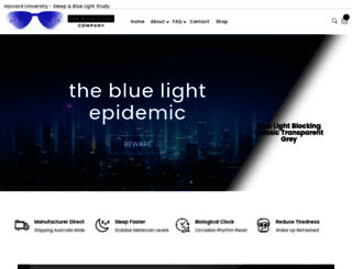 bluelightblockingglasses.com.au screenshot