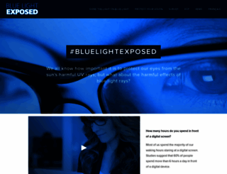 bluelightexposed.com screenshot