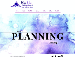 bluelilacmarketing.com screenshot