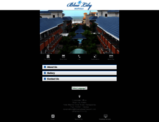 bluelilyhotels.com screenshot
