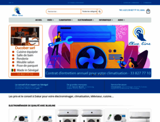 blueline-senegal.com screenshot
