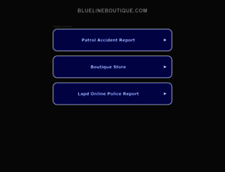 bluelineboutique.com screenshot