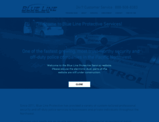 bluelineprotective.com screenshot