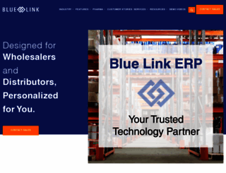 bluelinkerp.com screenshot
