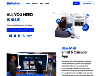 bluemailapp.com screenshot