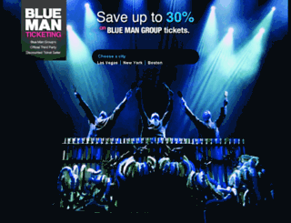 bluemanticketing.com screenshot
