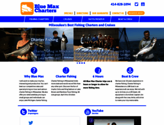 bluemaxcharters.com screenshot