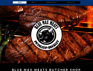 bluemaxmeats.com screenshot