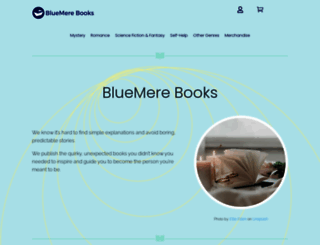bluemerebooks.com screenshot