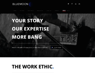 bluemoonproductions.com screenshot