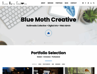 bluemoth.com screenshot