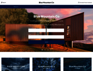 bluemountainco.com.au screenshot