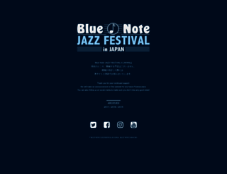 bluenotefestival.jp screenshot