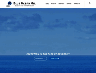 blueoceanoil.com screenshot