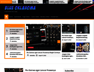blueoklahoma.org screenshot