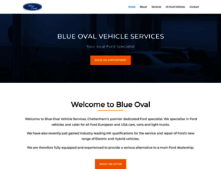 blueovalvehicleservices.co.uk screenshot
