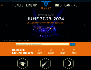 blueoxmusicfestival.com screenshot