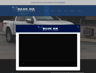 blueoxoutfitters.com screenshot