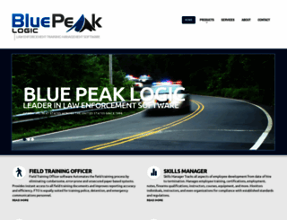 bluepeaklogic.com screenshot