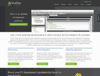 bluepear-software.co.uk screenshot