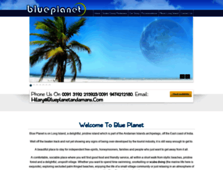 blueplanetandamans.com screenshot