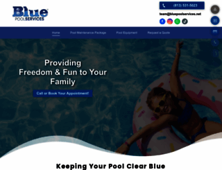 bluepoolservices.net screenshot