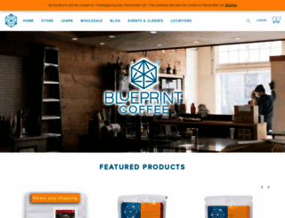 blueprintcoffee.com screenshot