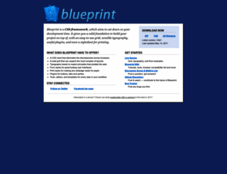 blueprintcss.org screenshot