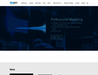 bluepromastering.com screenshot