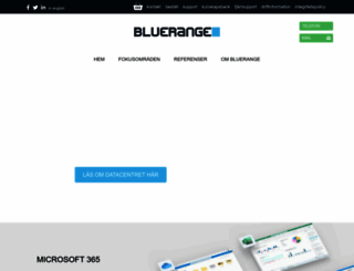 bluerange.se screenshot