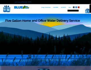bluerealspringwater.com screenshot
